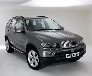 German Luxury Cars Drucke: 2003 BMW X5