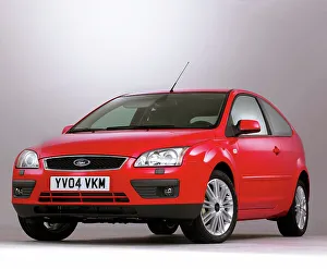 Vintage Road Transport UK Drucke: 2004 Ford Focus