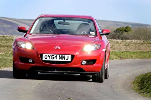 Gerahmter Druck : Mazda RX 8, 2004 Gerahmter Druck : Mazda RX 8, 2004