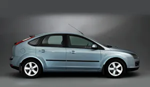 Vintage Road Transport UK Drucke: 2005 Ford Focus