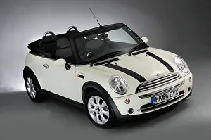 Vintage Road Transport UK Drucke: 2006 Mini Cooper Convertible