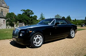 Luxury Convertible Cars Drucke: 2009 Rolls Royce Phantom Drophead Coupe