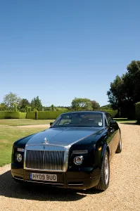 Luxury Convertible Cars Drucke: 2009 Rolls Royce Phantom Drophead Coupe