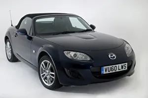 Studio Shot Of A Car Drucke: 2010 Mazda MX5