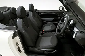 Studio Shot Of A Car Drucke: 2011 Mini One Convertible