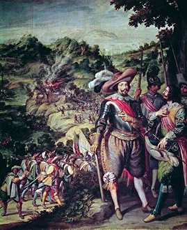 Renaissance Battle Scene Drucke: 2683707