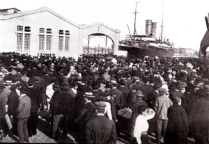 Vintage Harbor Scene Drucke: 2684126