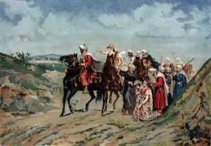 Historical Horseback Riders Drucke: 2684238