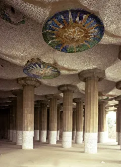 Park Guell Architecture Drucke: 2684331