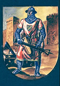 Medieval Knight Illustration Drucke: 2684433
