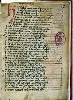 Medieval Illuminated Letter Drucke: 2685180