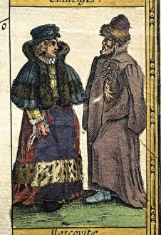 Historical Russian Fashion Drucke: 2685212