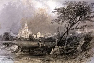 European Village Landscape Drucke: 2685236
