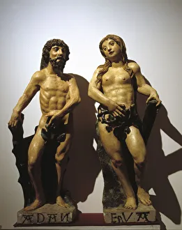 Adam And Eve Depiction Drucke: 2685378