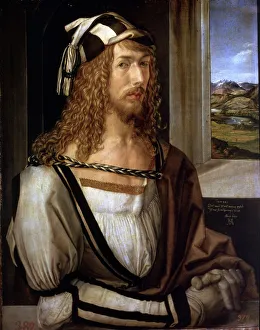 Man With Long Hair Drucke: 2685443