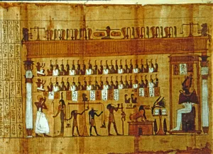 Ancient Egyptian Papyrus Drucke: 2685505