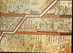 Ancient Egyptian Papyrus Drucke: 2685523