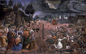 Renaissance Battle Scene Drucke: 2685537