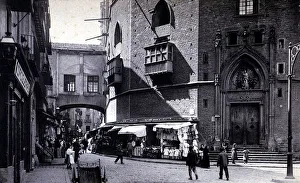 European Market Scene Drucke: 2685792