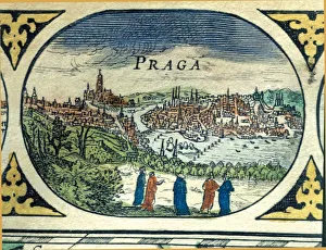 Charles Bridge Vltava River Drucke: 2685805