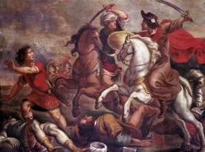Ancient Battle Scene Drucke: 2686302