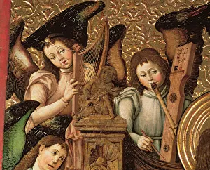 Musical Angels In Art Drucke: 2686789