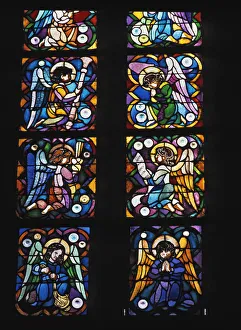 Colorful Stained Glass Artwork Drucke: 2686793