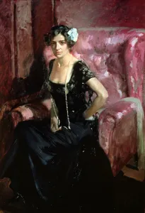 Contemplative Female Figure Drucke: 2686816