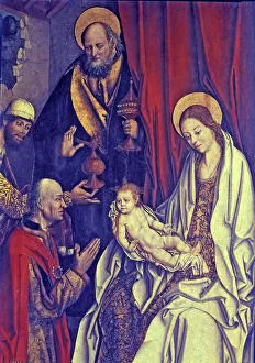 Virgin Mary With Jesus Christ Drucke: 2686945
