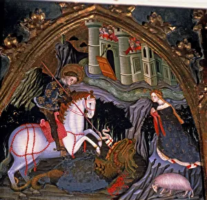 Saint George And The Dragon Drucke: 2686979