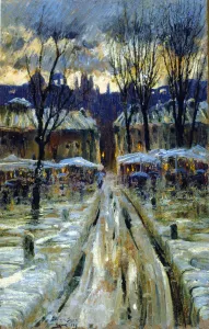 Impressionist Cityscape Drucke: 2687122