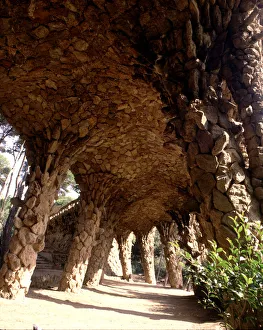 Park Guell Architecture Drucke: 2687164