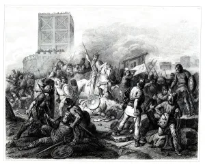 Napoleonic Wars Battle Scene Drucke: 2687361