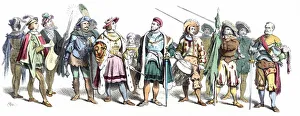 Colorful Medieval Artwork Drucke: 2687406