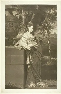 Contemplative Female Figure Drucke: 2881816