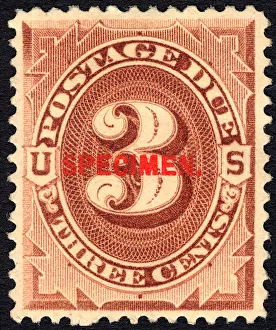 Poststempel überprägt mit dem Stempelsatz 3 c, gezeichnet um 1884. Künstler unbekannt