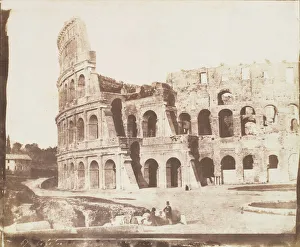 Colosseum in Rom - zweite Sichtweise vom Mai 1846 von Calvert Jones
