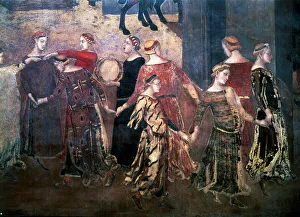 Historical Scene Painting Drucke: 80 M