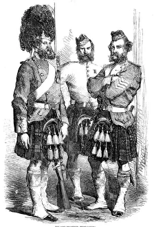 British Army Soldiers Drucke: The 93rd Regiment, Highlanders, 1857. Creator: Unknown