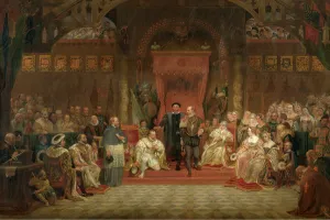 Holy Roman Emperor Charles V Drucke: Abdication of Charles V. Creator: Philippe Jacques van Bree