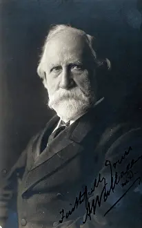 Black And White Vintage Photo Drucke: Abraham Wallace. Creator: Unknown
