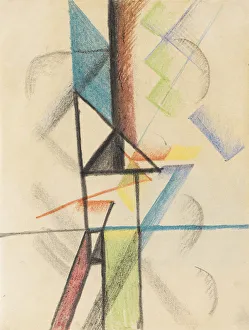 Abstrakte Formen, V 1913. Schöpfer: Macke, August (1887-1914)