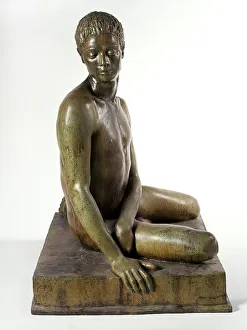 Heritage Art From Austria Drucke: Abyssinian boy, c1922. Creator: Hermann Haller