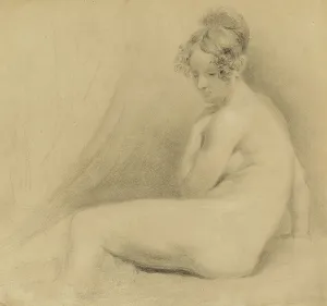 English Heritage Art Drucke: Academy Study, c1820. Creator: John Constable