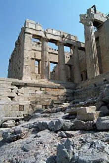 Parthenon Temple Greece Drucke: Acropolis, Athens, Greece, 2003. Creator: Ethel Davies