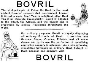 Illustrated London News Ads Drucke: Advertisement for Bovril, 1895. Creator: Unknown