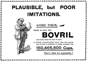 Illustrated London News Ads Drucke: Advertisement for Bovril, 1898. Creator: Unknown