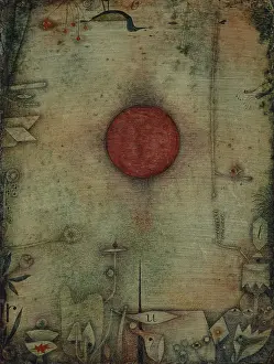 Drucke von Auf der Schwelle zwischen Realität und Abstraktion, liegt ein Ort des Wunders Paul Klee Drucke: Am Rande