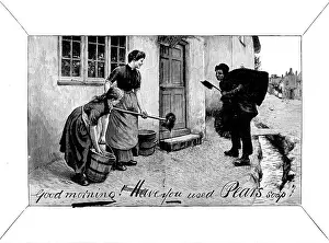 Anzeige für Pears Seife, 1890. Künstler: Unbekannt.