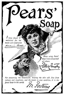 Anzeige für Pears Seife, 1890. Ersteller: Unbekannt.